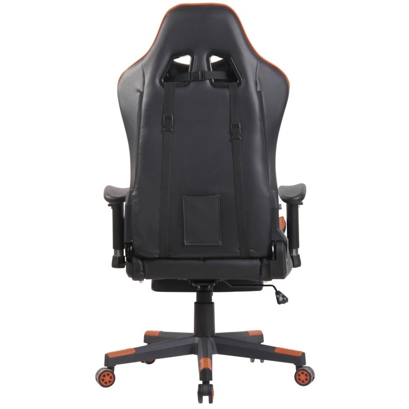 Silla Gaming RACING LUX en Piel Negro/Amarillo