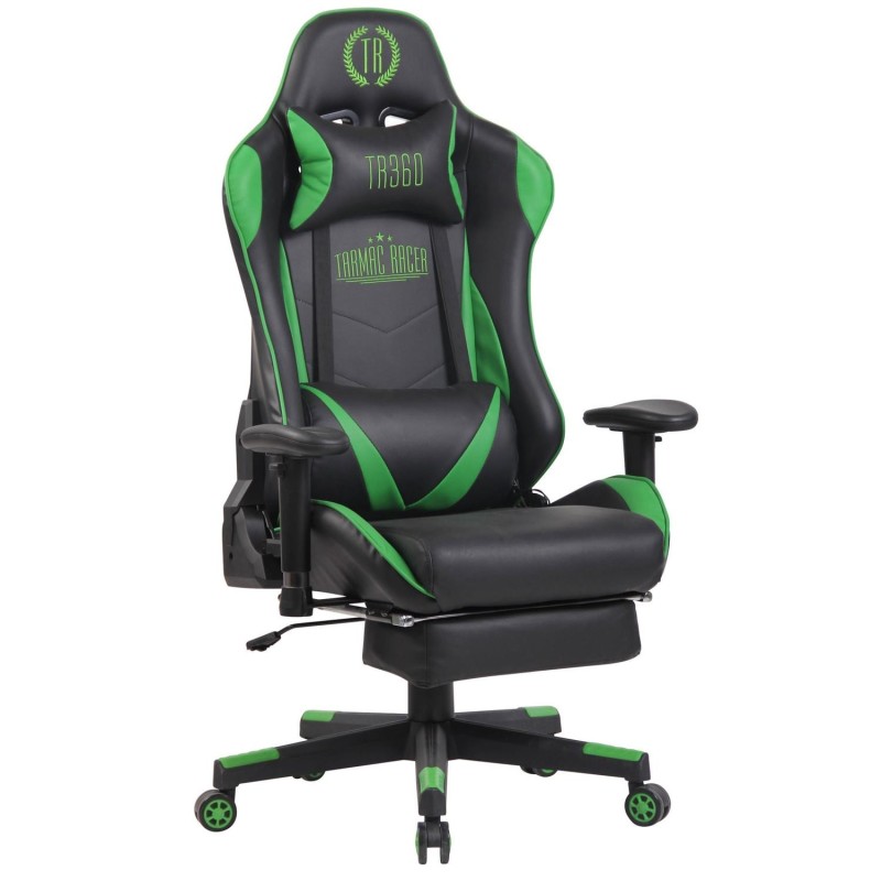 Silla Gaming RACING LUX en Piel Negro/Amarillo