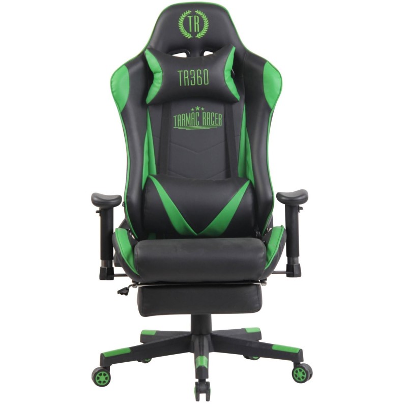 Silla Gaming RACING LUX en Piel Negro/Amarillo