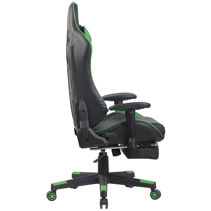 Silla Gaming RACING LUX en Piel Negro/Amarillo