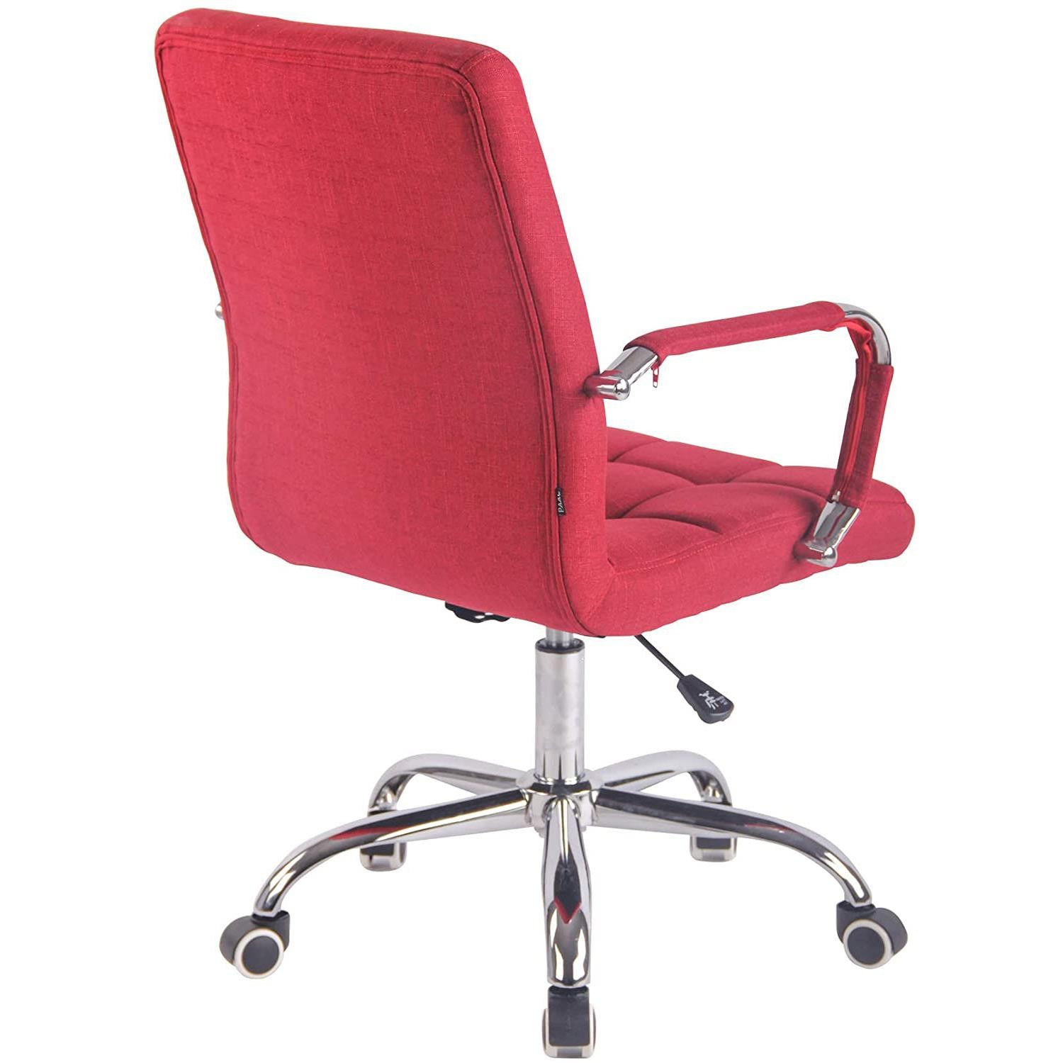 Silla de Oficina DELAN PRO TELA, Gran Acolchado, Base Metálica, color Negro