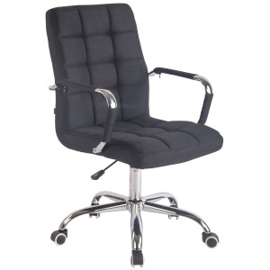 Silla de Oficina DELAN PRO TELA color negro