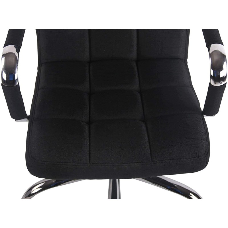 Silla de Oficina DELAN PRO TELA color negro