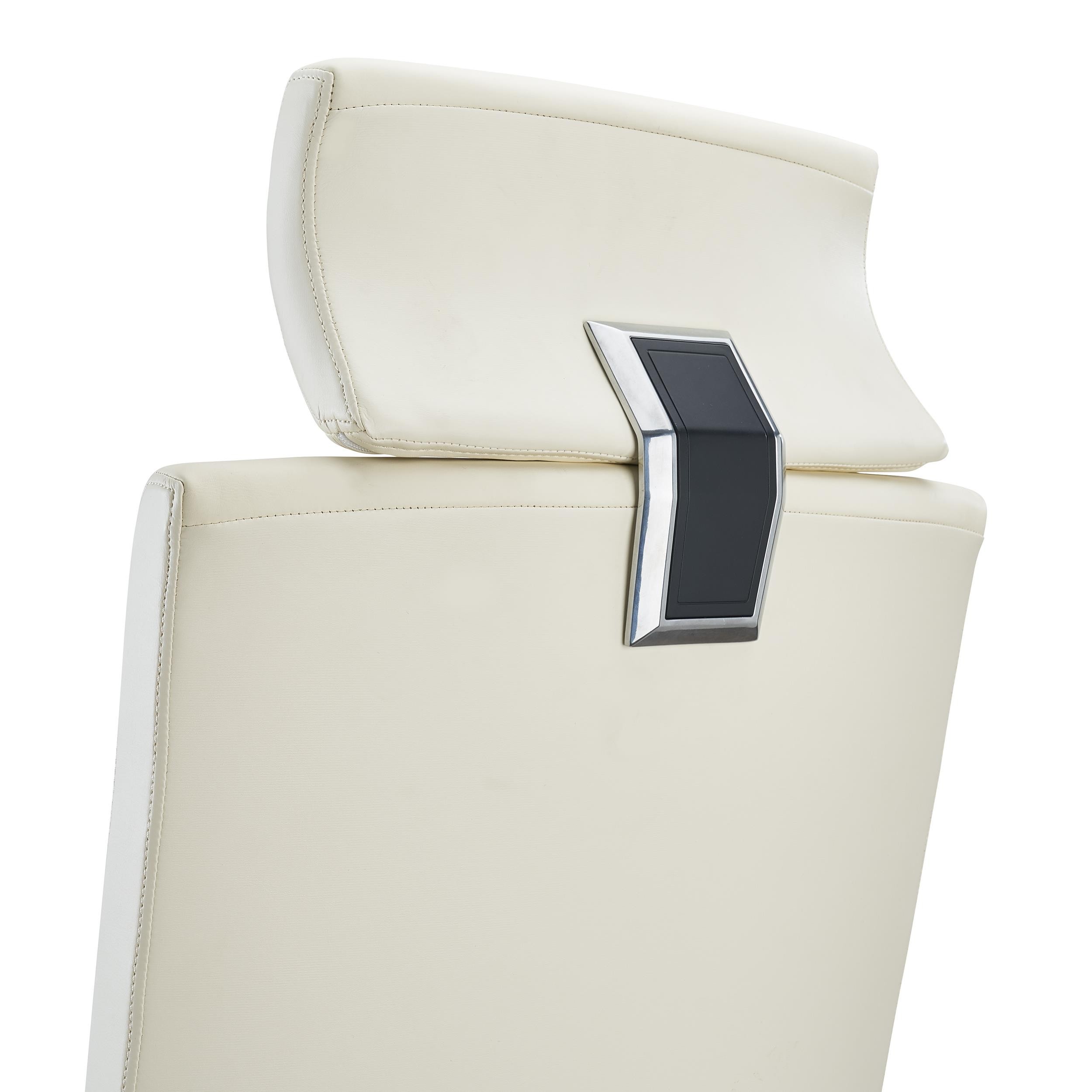 Sillón de Oficina RIVIERA, Diseño Único, Gran Ergonomía, Calidad Superior, Cuero Negro