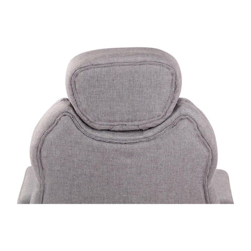Sillón de oficina CARMELO TELA, Reposacabezas Ajustable, Crema