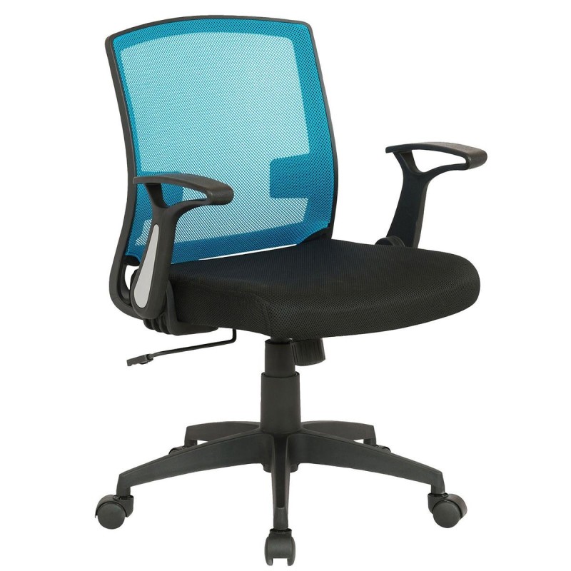 Silla de Oficina PACIFICA, Brazos Abatibles, Negra