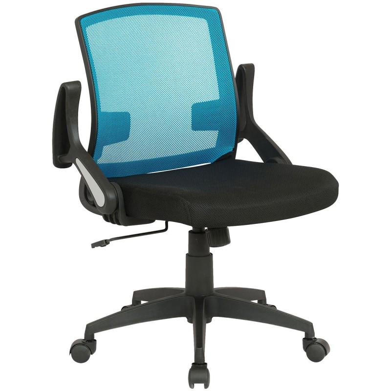 Silla de Oficina PACIFICA, Brazos Abatibles, Negra
