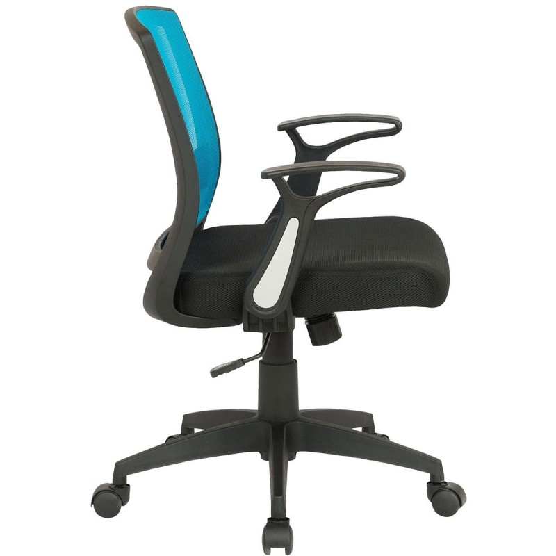 Silla de Oficina PACIFICA, Brazos Abatibles, Negra
