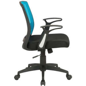 Silla de Oficina PACIFICA, Brazos Abatibles, Negra