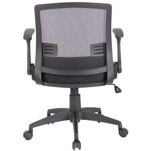 Silla de Oficina PACIFICA, Brazos Abatibles, Negra