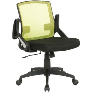 Silla de Oficina PACIFICA, Brazos Abatibles, Negra
