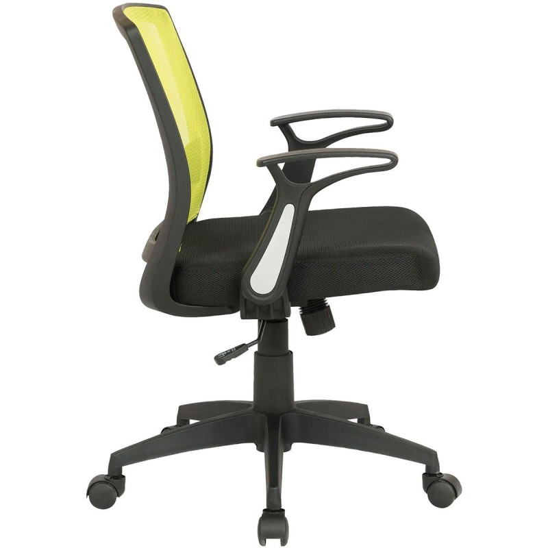 Silla de Oficina PACIFICA, Brazos Abatibles, Negra