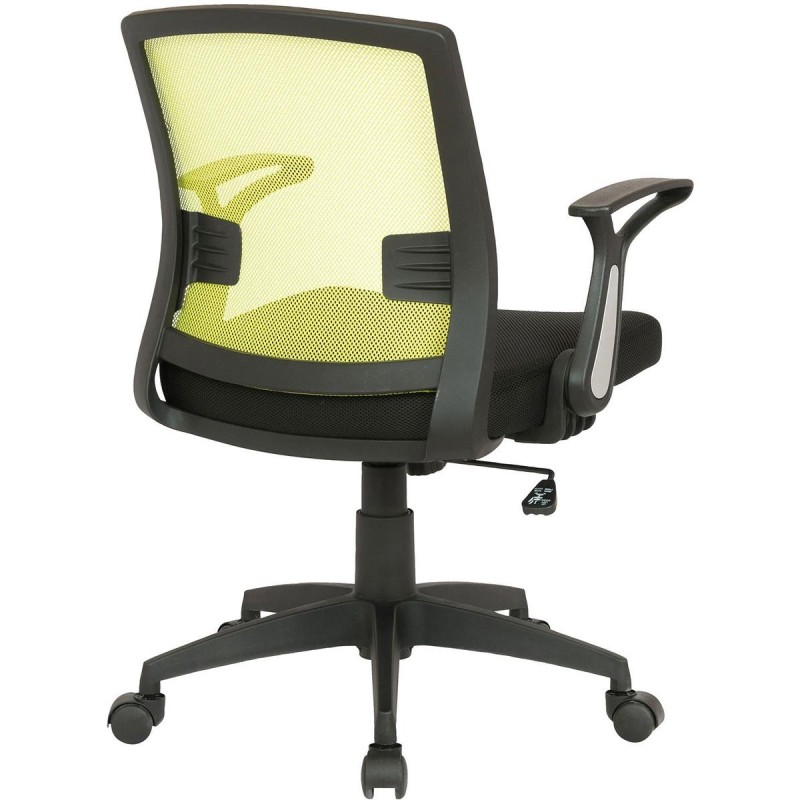 Silla de Oficina PACIFICA, Brazos Abatibles, Negra