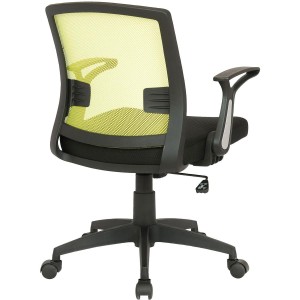 Silla de Oficina PACIFICA, Brazos Abatibles, Negra