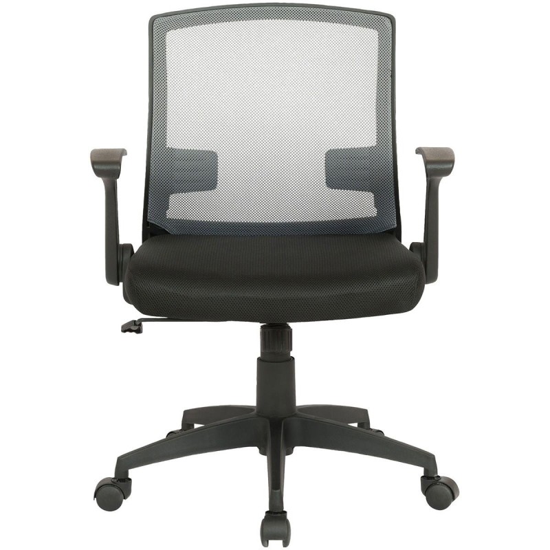 Silla de Oficina PACIFICA, Brazos Abatibles, Negra