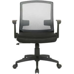 Silla de Oficina PACIFICA, Brazos Abatibles, Negra