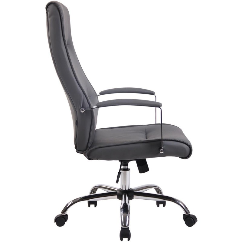Silla de Oficina PONTIAC PIEL, color Marrón