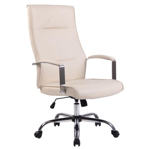 Silla de Oficina PONTIAC PIEL, color Marrón