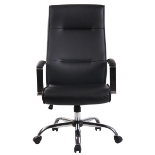 Silla de Oficina PONTIAC PIEL, color Marrón 2