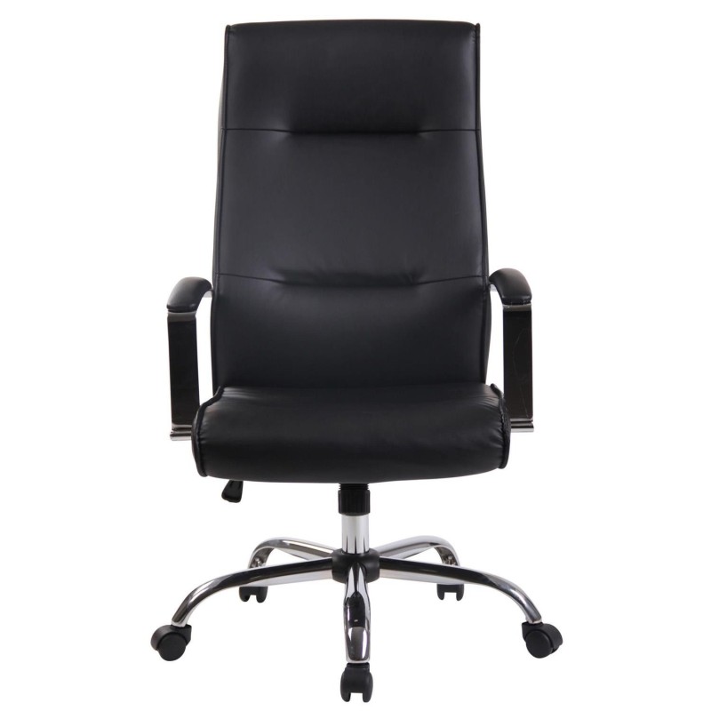 Silla de Oficina PONTIAC PIEL, color Marrón