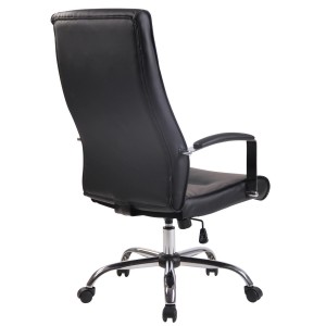 Silla de Oficina PONTIAC PIEL, color Marrón
