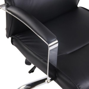 Silla de Oficina PONTIAC PIEL, color Marrón