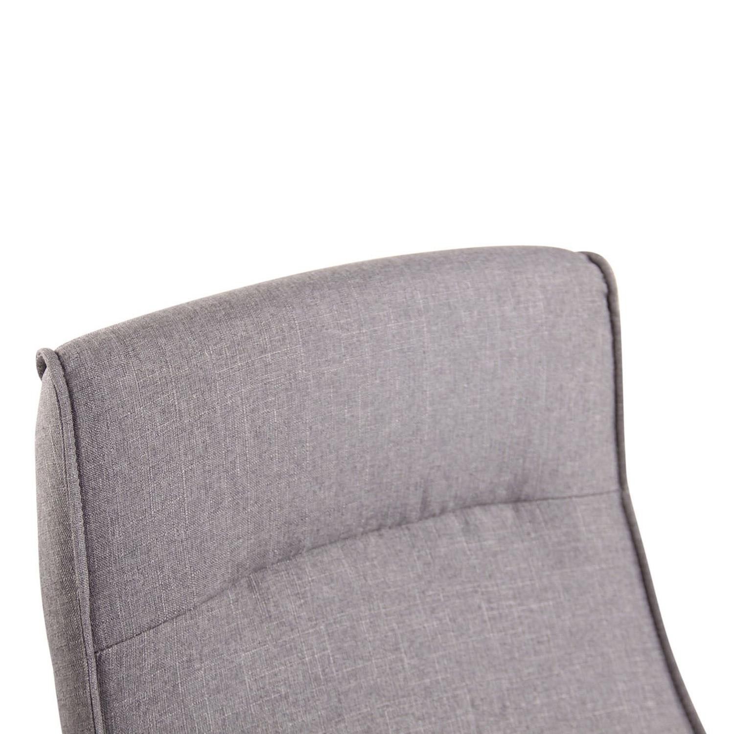 Silla de Oficina PONTIAC TELA, Grueso Acolchado, Base Metálica, color Negro
