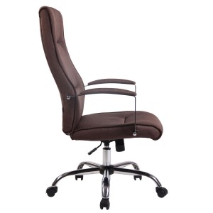 Silla de Oficina PONTIAC TELA, color Negro