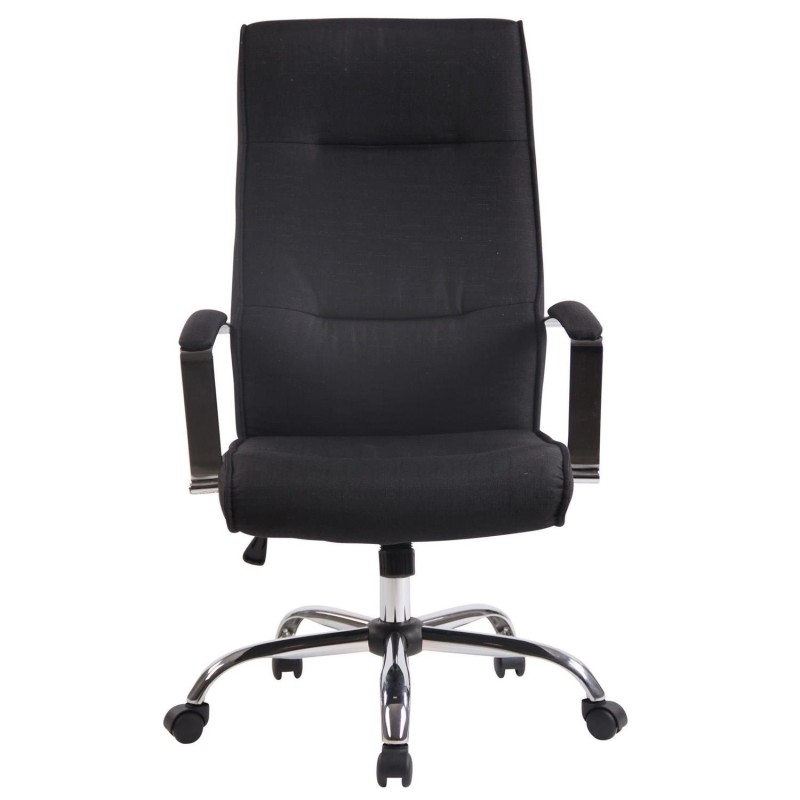 Silla de Oficina PONTIAC TELA, color Negro