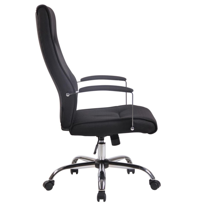 Silla de Oficina PONTIAC TELA, color Negro