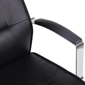 Silla de Oficina PONTIAC MASAJE PIEL, color Negro