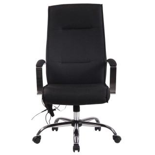 Silla de Oficina PONTIAC MASAJE TELA, color Negro 2