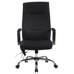 Silla de Oficina PONTIAC MASAJE TELA, color Negro