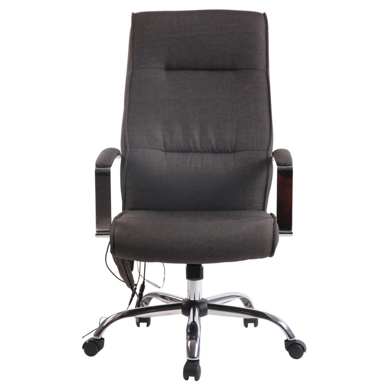 Silla de Oficina PONTIAC MASAJE TELA, color Negro