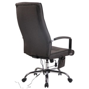 Silla de Oficina PONTIAC MASAJE TELA, color Negro