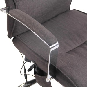 Silla de Oficina PONTIAC MASAJE TELA, color Negro