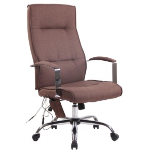 Silla de Oficina PONTIAC MASAJE TELA, color Negro