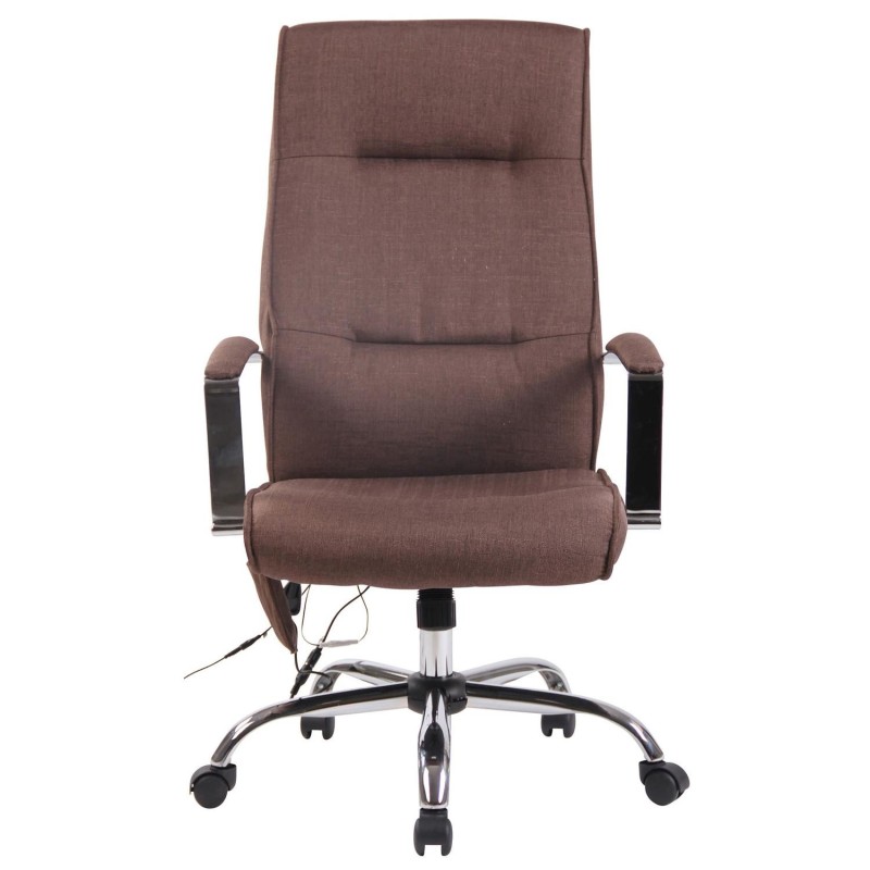 Silla de Oficina PONTIAC MASAJE TELA, color Negro