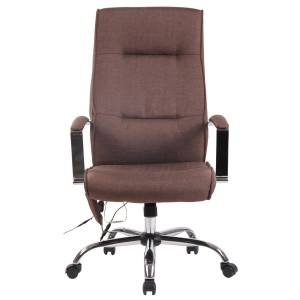 Silla de Oficina PONTIAC MASAJE TELA, color Negro