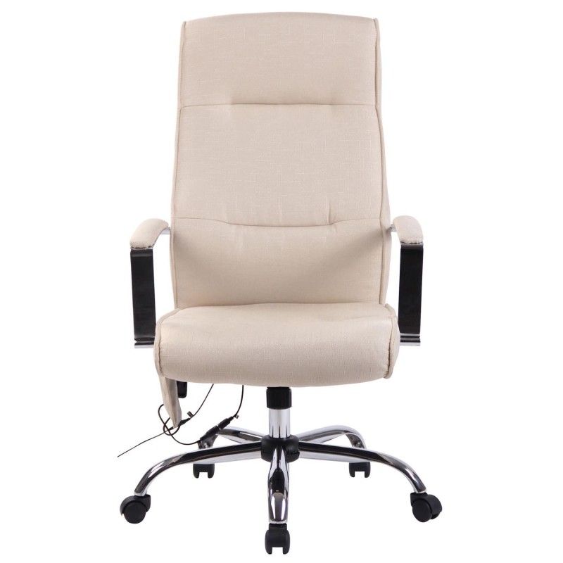 Silla de Oficina PONTIAC MASAJE TELA, color Negro