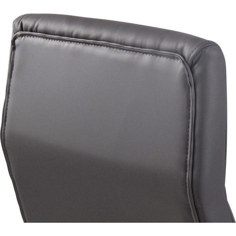 Sillón de Oficina VIRGINIA PIEL, color Negro