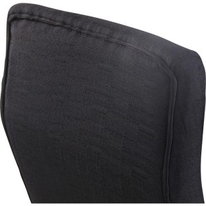 Sillón de Oficina VIRGINIA TELA, color Negro