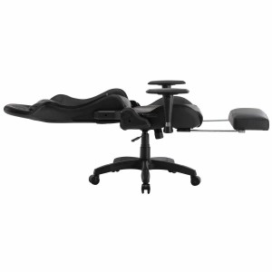 Silla Gaming TURBO LED PIEL, en Negro