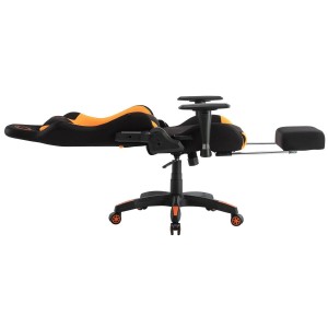 Silla Gaming TURBO LED TELA, en Negro