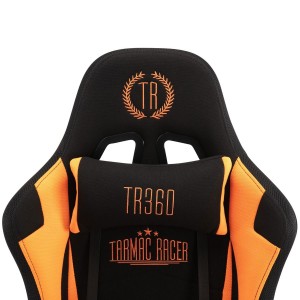 Silla Gaming TURBO LED TELA, en Negro