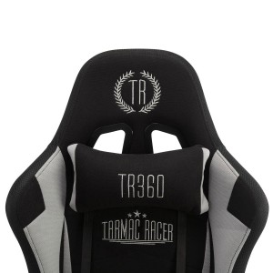 Silla Gaming TURBO LED TELA, en Negro