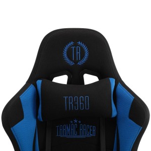 Silla Gaming TURBO LED TELA, en Negro