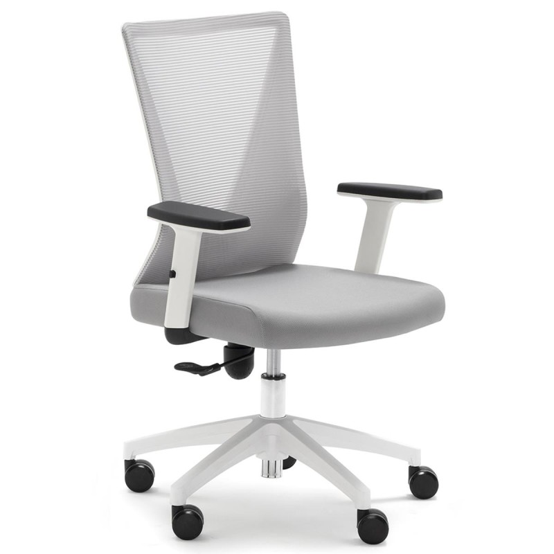 Silla de Oficina COLMAR en Malla y Tela Negra