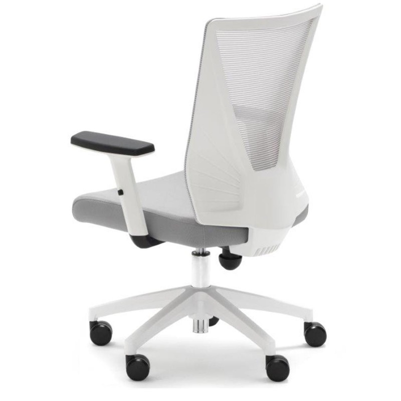 Silla de Oficina COLMAR en Malla y Tela Negra