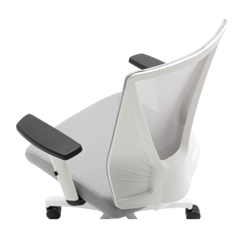 Silla de Oficina COLMAR en Malla y Tela Negra